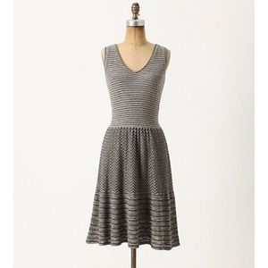 Anthropologie Test Pattern Knitted Dress